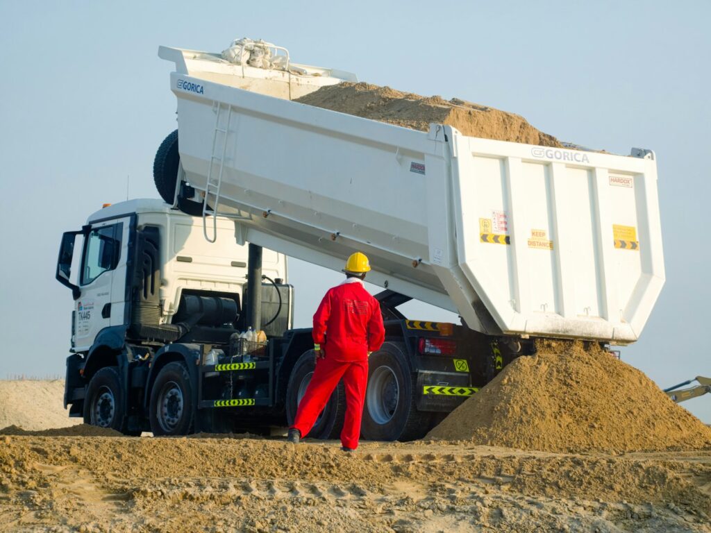 Zand bestellen